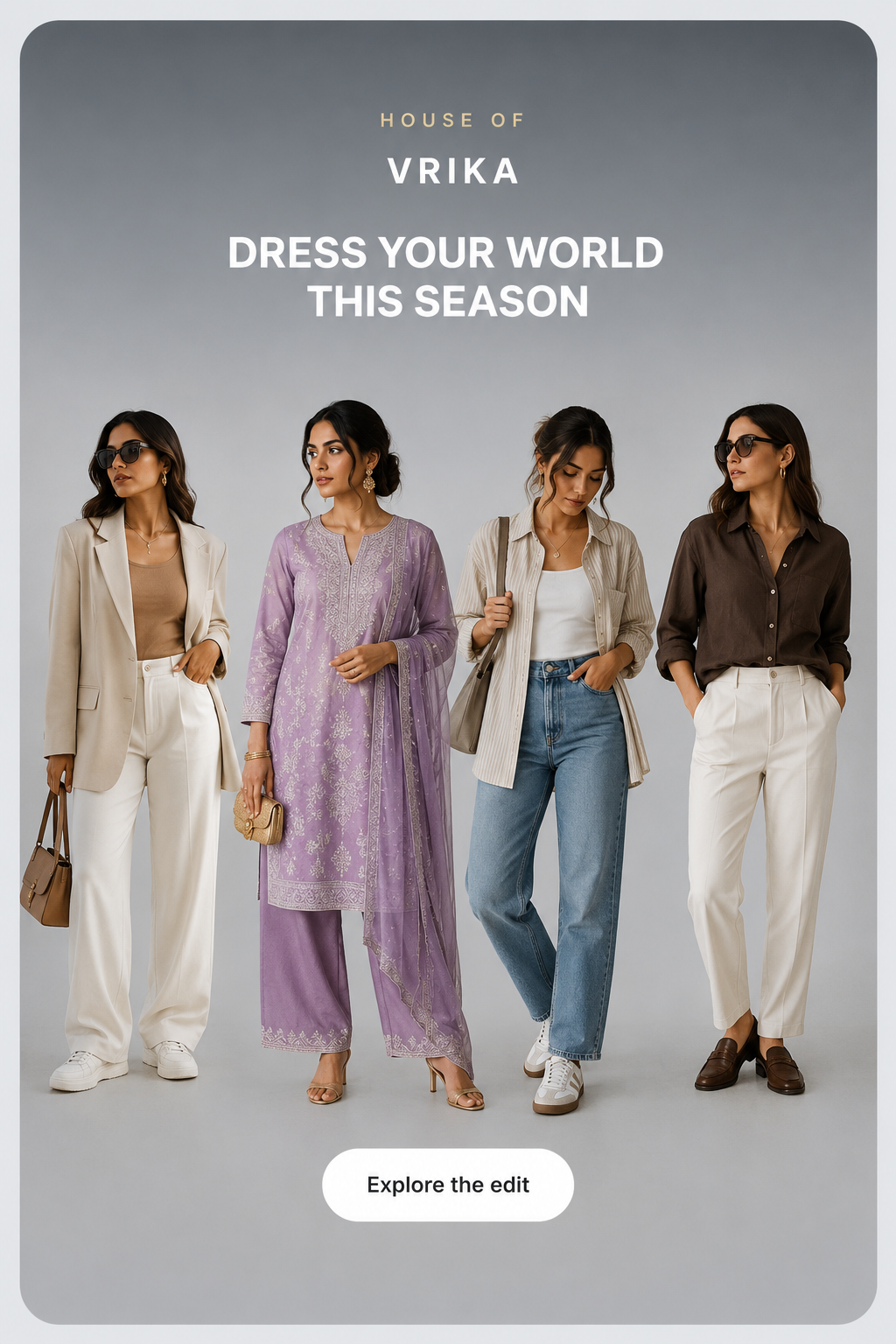 Dress your world this season — House of Vrika